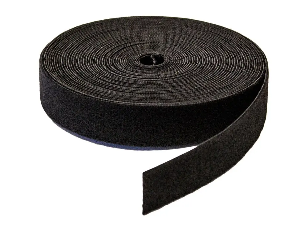 NavePoint 1" Inch Roll Hook & Loop Reusable Cable Ties Wraps Straps - 10M 33ft