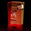 Led light up menu holder base