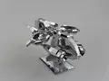 MU 3D Metal Puzzle Star Craft Banshee Thunderhawk Gunship Aircraft TGA S01 Building Model DIY 3D
