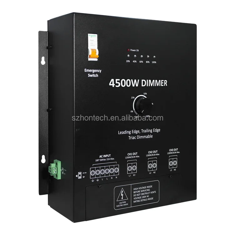 0-10v dimmer switch manual dimmer Auto programmable LED lighting controller