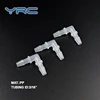 cheap price 3/16" plastic mini hose barb PP 90 degree elbow fitting