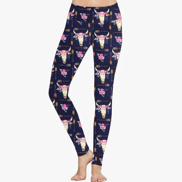 Leggings Thanksgiving Turkey Print 