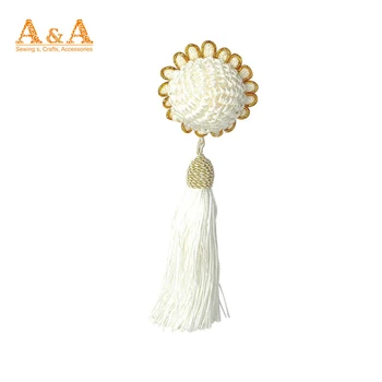 Large Drapery Curtain Tie Backs Twisted Rope Braided Tassels