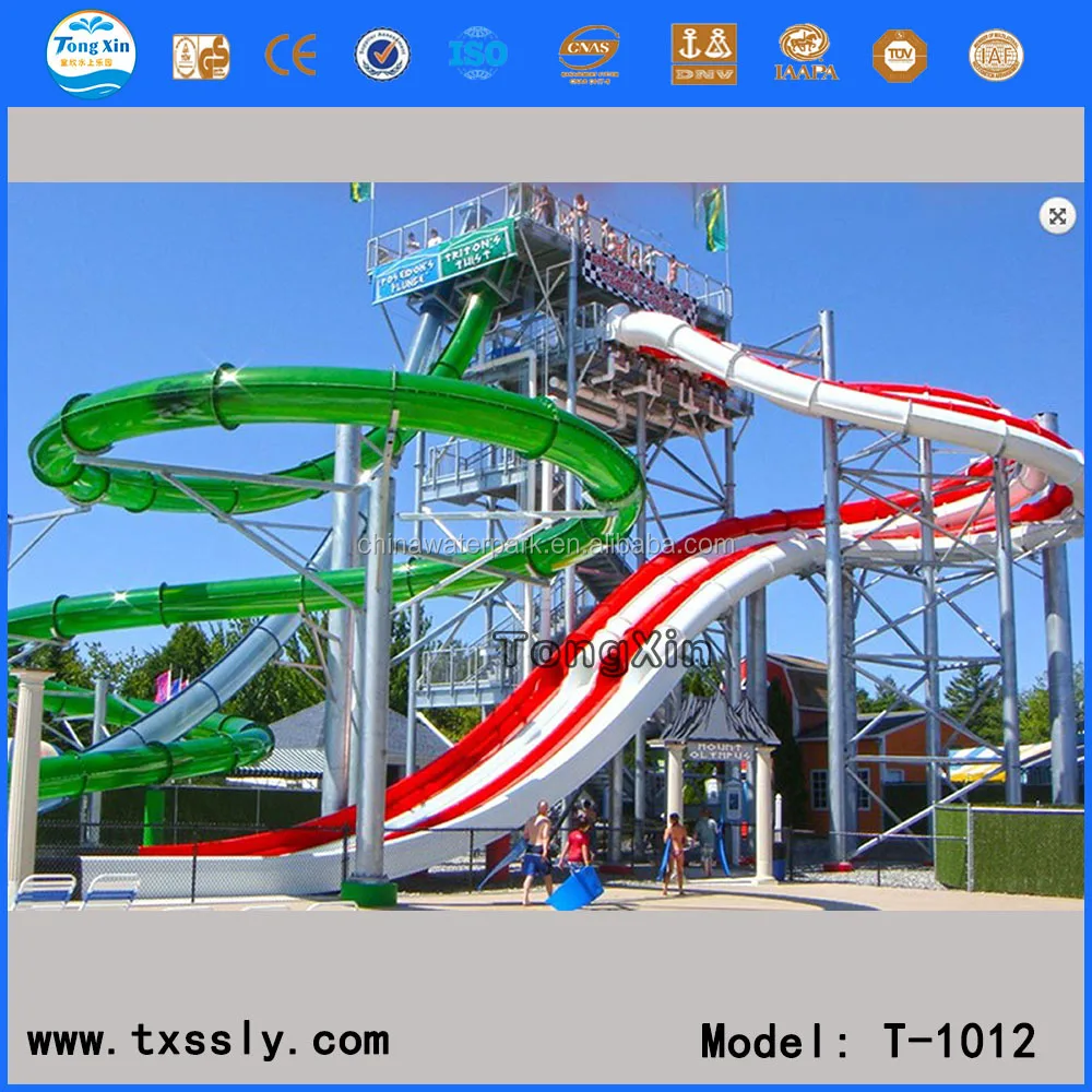 Water Park Fiberglass Aqua Slides For Theme Water Park Buy Aqua
