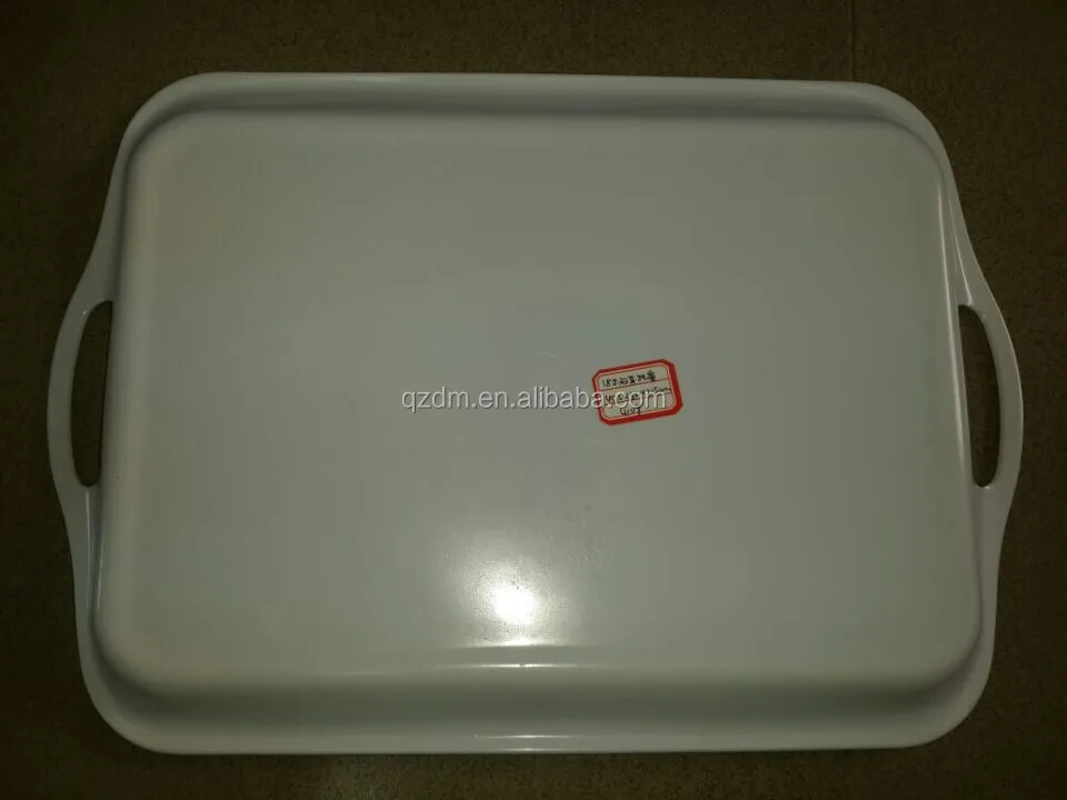 Customized large colorful restaurant use plastic food tray