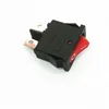 6A Flat Red 2 Foot 2 Gear Rocker Switch KCD1-110 9.5*21 Instrument Power Switch