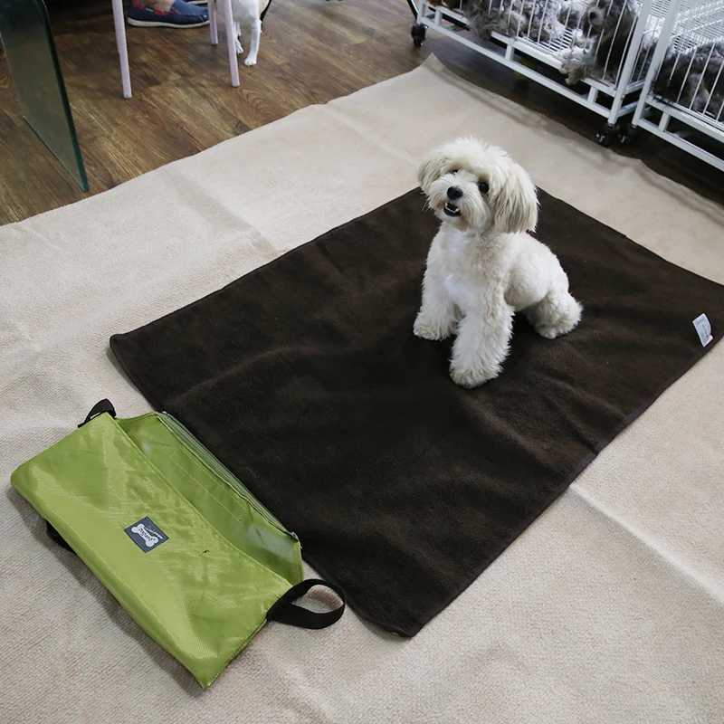 Outdoor Portable Dog Blanket Waterproof Fleece Dog Floor Travel Mat Bed Buy Dog Mat Bed,Dog