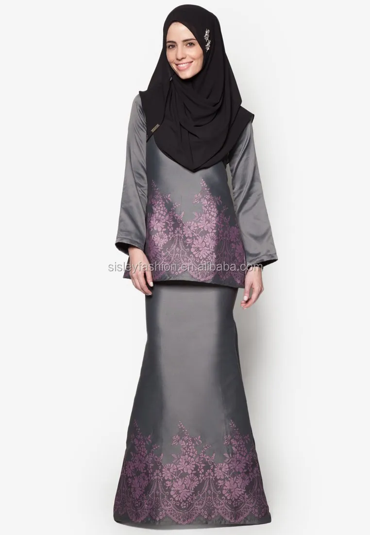2021 Malaysia  Muslim Dress Baju  Kurung  For Women Baju  