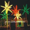 High quality 1m 2m 3m 4m 5m christmas outdoor artificial landscape decoration led coconut palm tree light