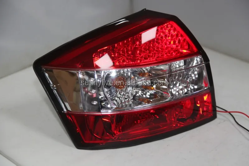 LED Tail Light For Audi A4 B6 LED Rear lamp 2001-04 Red White