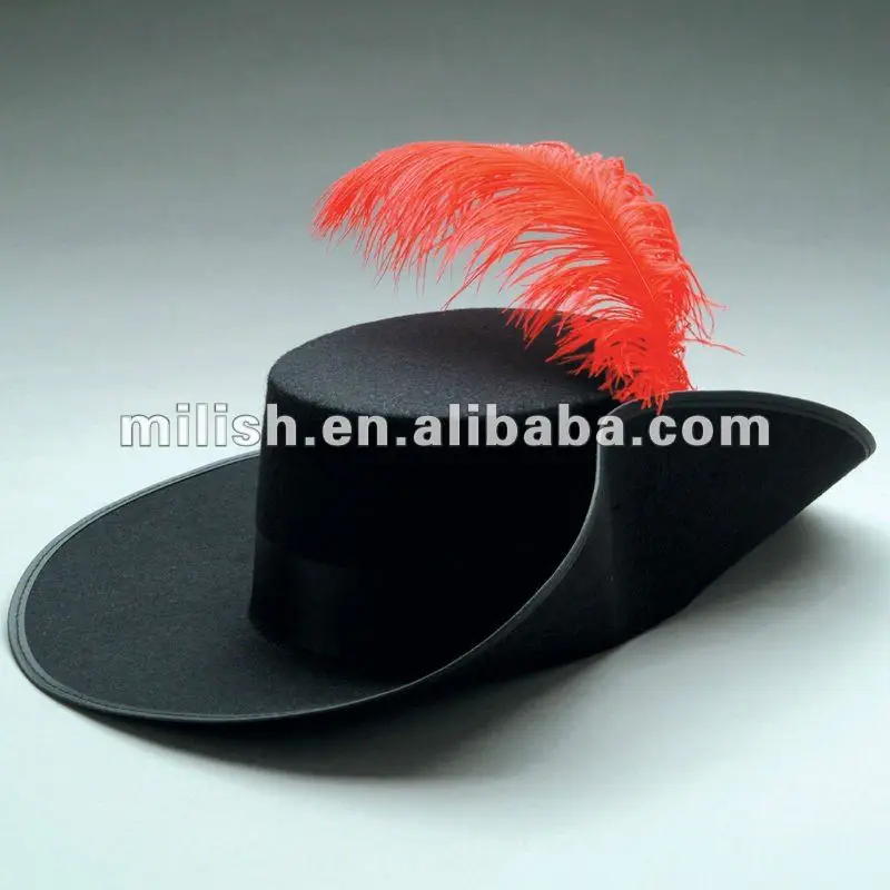 hat with feather