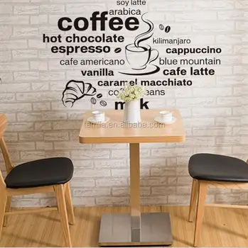 cheap coffee shop wall sticker for decoration - buy removable wall