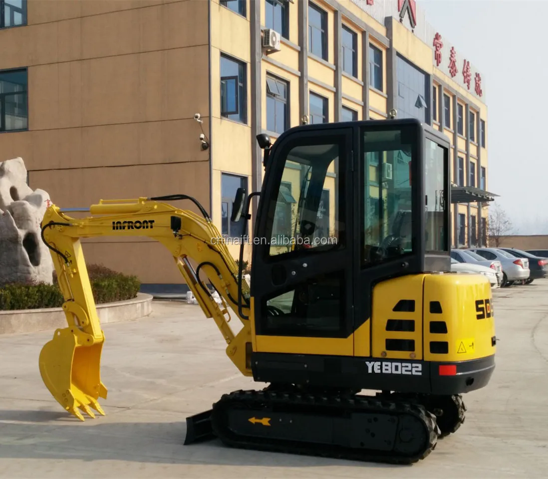 1.8T YE8018 crawler digger hydraulic mini excavator