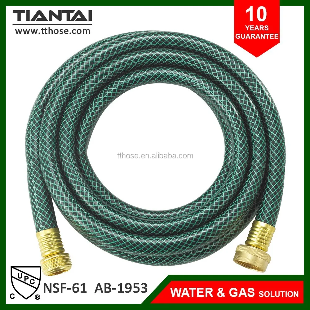 25Ft 7.5 Metre High Pressure Braided PVC Tubing Clear Hose Braid Reinforced Pipe
