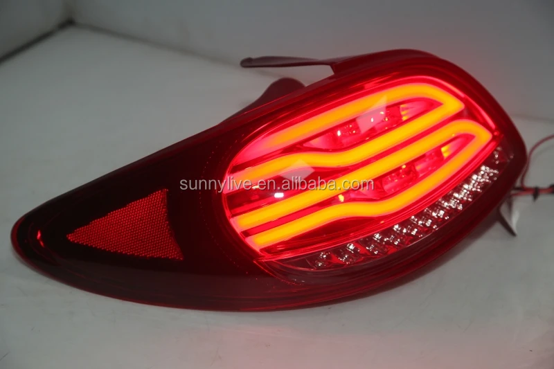 For PEUGEOT 206 LED Tail Lamp V2 Type 1998 to 2004 year WH
