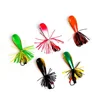 1Pcs Frog Lure 90mm/10g Hard Bass Bait Snakehead Lure Topwater Simulation Popper Frog Fishing Lures Fishing Tackle