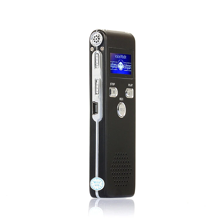 Mini Digital Voice Recorder With Remote Control Builtin 8gb Memory