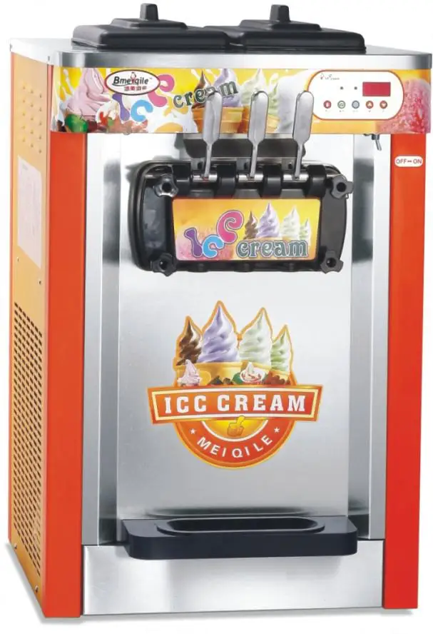 wholesale!! The Lowest Price Commercial Use Soft serve Icecream making machine/ gelato ice cream machine maker