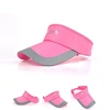 Unisex Adjustable Lightweight Sweat Absorption Empty Open Top Athletic Runners Sport Running Golf Tennis Sun Visor Hat