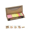 2019 Promotional kraft paper stationery fancy sticky notes with ruler and pen