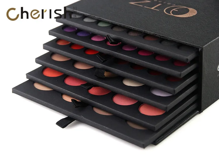 Make Up Cosmetics Pallet Oem Palette 6 Layers 134 Color Eyeshadow Blush