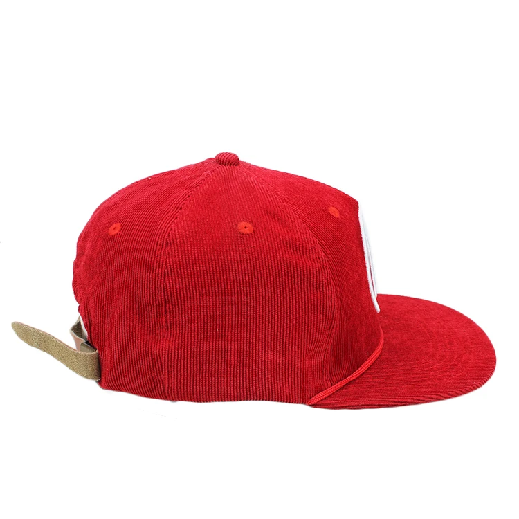 Embroidered Corduroy Cap Gorras Rope Snapback Hats Buy Custom