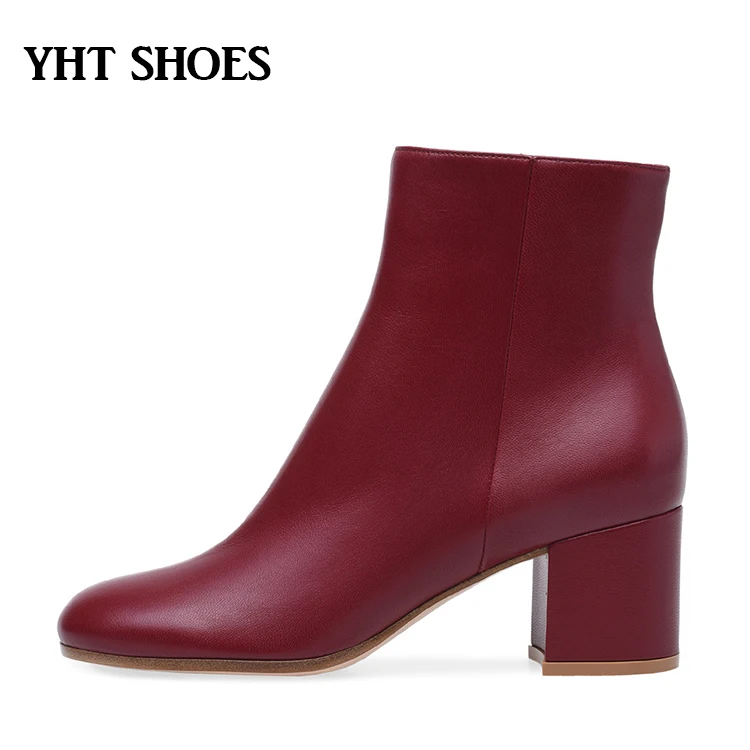 block low heel boots