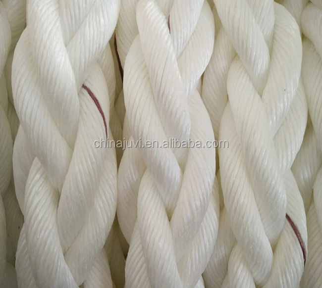 nylon double braid PP 3-strand sliver anchor rope rode