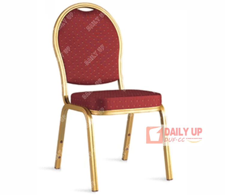 Promotional Chinese Dining Chair Factory Price Aluminium or Steel Frame Wedding Banquet Chair High Quality Party Hall Chair