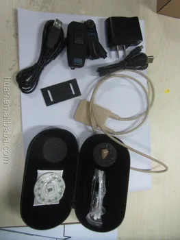 earpiece police r13 hidden radio mini induction bluetooth coil larger wireless