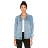 Trendy design girls fancy jacket with side slip ripped oem wholesale jacket