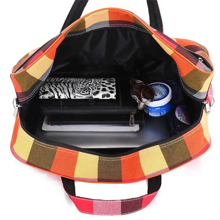 Custom Printed Stylish Wholesale Cheap Large Quilted Cotton Canvas Duffle Bags For Travel - Buy ...