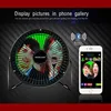6 Inch DIY Programable Graphic Text Time Temperature Mini USB Electrical Colorful Bluetooth LED Display Fan