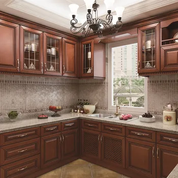 Wood Grain Melamine Chipboard Pvc Thermal Foil Faced Mdf Simple