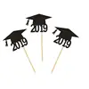 Graduation Cake Toppers for cake 2019 Decoration for cake/Cupcake for Graduation Party Favors Supplies