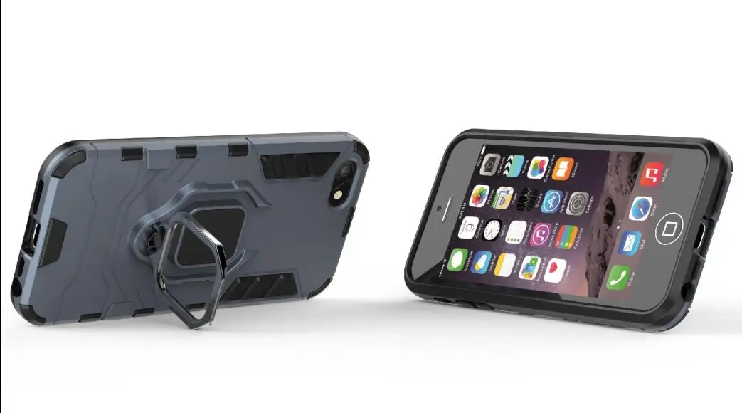 2019 Hot Sell Mobile Phone Case With Built In Kickstand For Iphone XSMAX Iphone XR XS X  5 6 7 8  PLUS