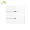 Voice-activated light control with LED indicator, smart WiFi wall switch work with Alexa/Google Home