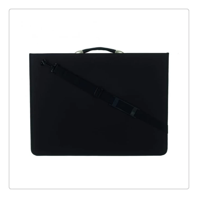 A1 Size Artists' Carrying Case Pu Leather Large Art Portfolio With