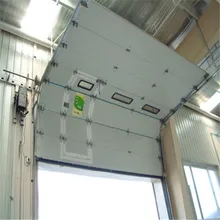 Изолированные рольставни дверь гаража с красочными планками пены PU