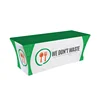 cheap price high quality tablecloth for 6 foot folding table