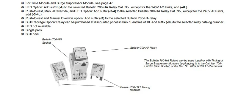 New And Original Allen Bradley 8 Pin Relay 700-ha32a1-4 Relay Ice Cube ...