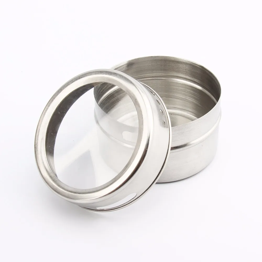 Amazon Hot Herb And Spice Tins Stainless Steel Sift Hinged