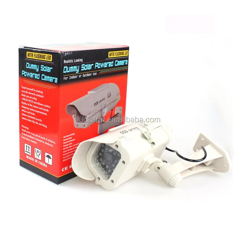 dummy solar cctv camera