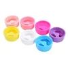 Manicure Circle Bowl Nail Soaker Dead Skin REMOVER treatment Soak Off Remover Bowl for Fingers Nails Plastic Bowl
