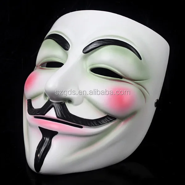 Resina V De Vendetta Mascara Tipo Anonimo Fawkes Cosplay Disfraz Mascara Blanco Y Bronce Buy Mascara De Resina V Para Venganza Mascara De Resina De Dia De Pago 2 Mascara De Resina De