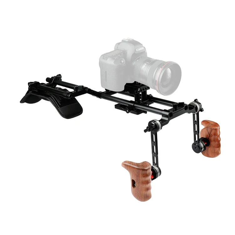 Camvate Pro Camcorder Shoulder Mount Hdslr Camera Support Rig With Arri