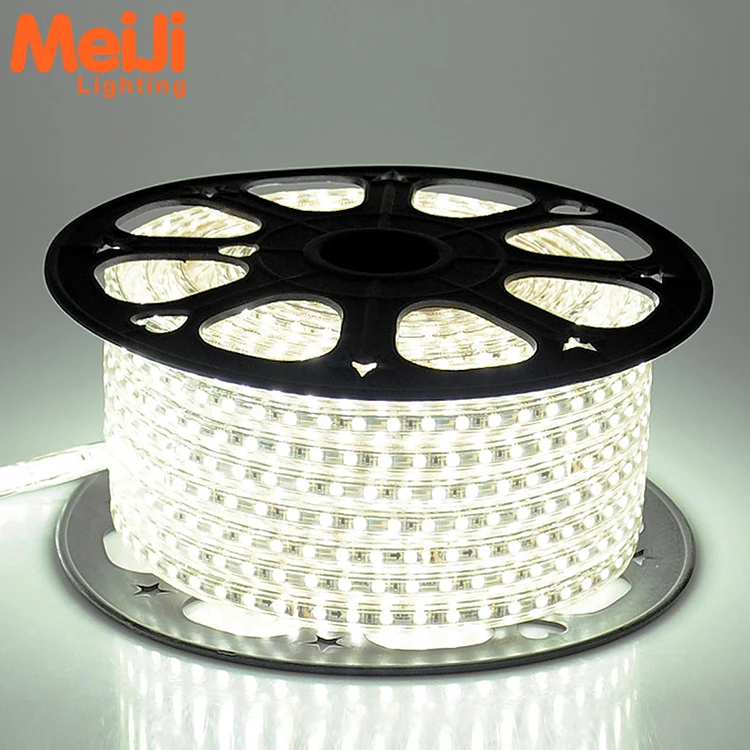 Warm white color waterproof high voltage flexible police LED Strip Light  led strip light