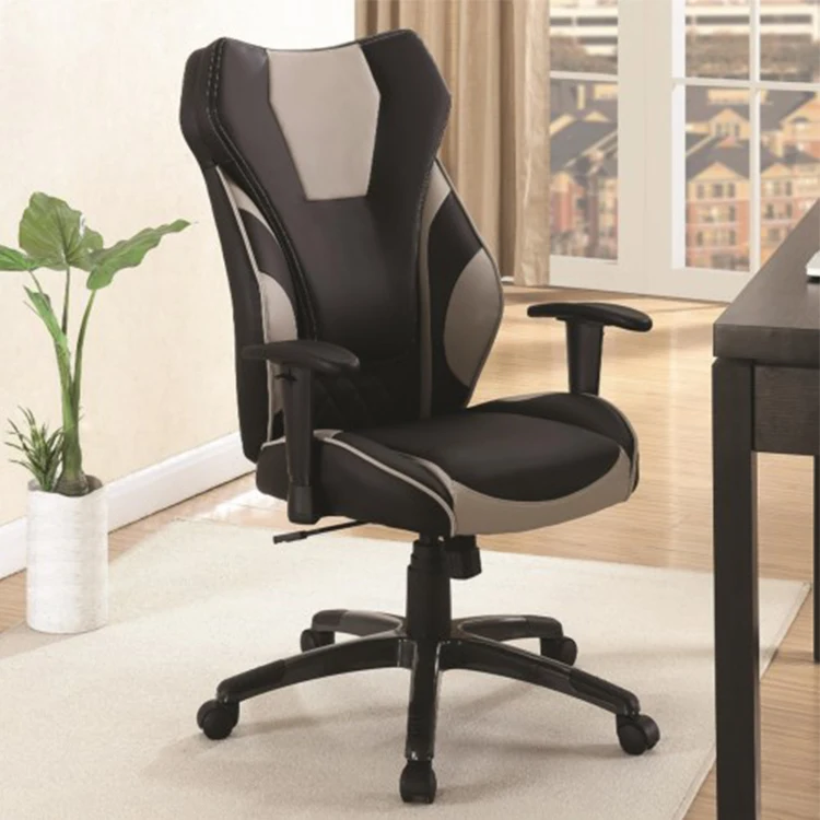 Luxury Leather Office Chair Executive Wheels