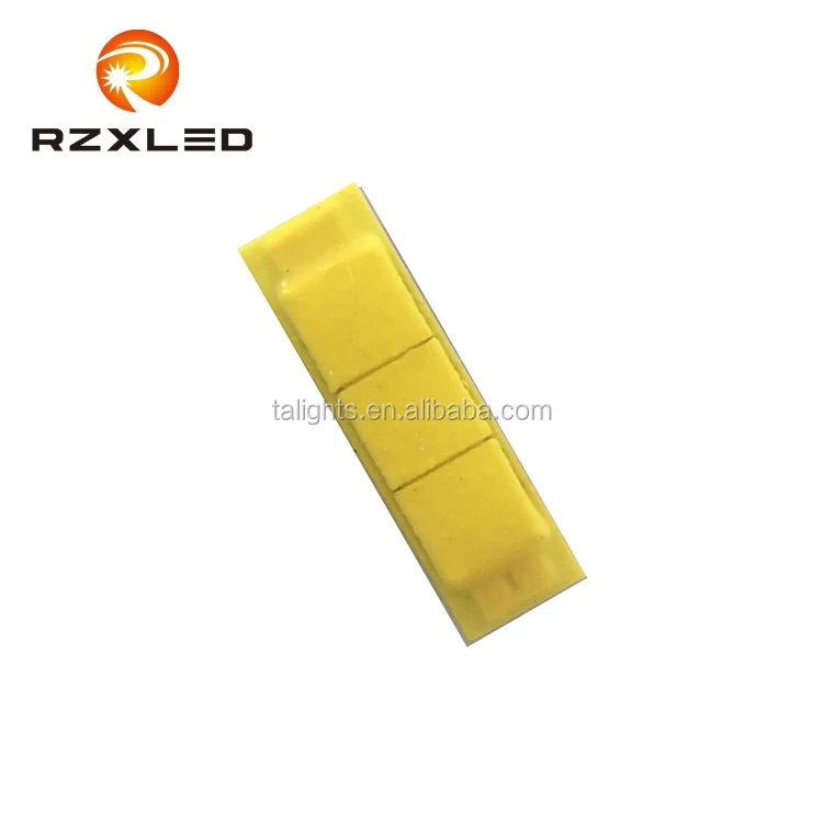 Ceramic Substrate package 6*1.8*0.9mm 15W led Warm White Amber 9V cob 1860 chips
