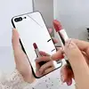 Makeup Phone Case For Iphone X Mobile Shell Personality Ip8/7Plus Mirror Glass 6S Women Selfie Heat Proof Phone Case Blank